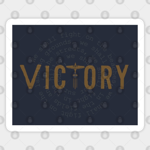 Victory Sticker by TeawithAlice